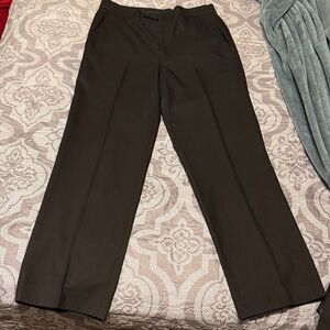 jf j.ferrar Black Pinstripe Suit Pants